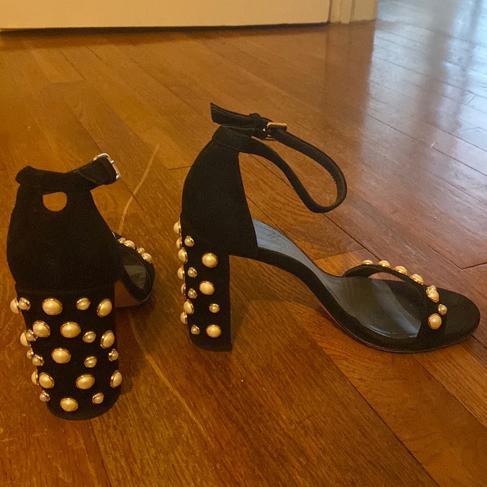 Stuart Weitzman Pearl Sandal Size 8